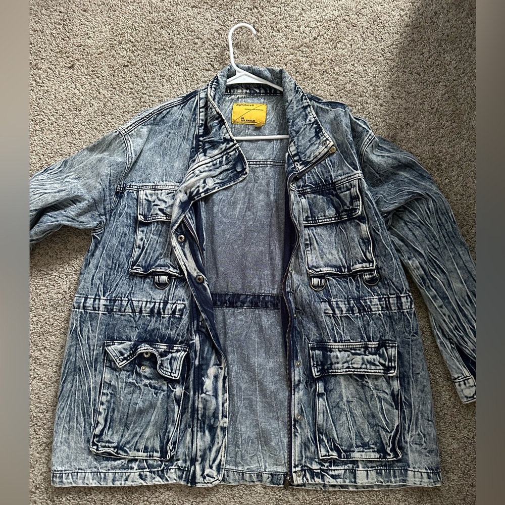 Signature8 Blue Utility Jacket dressed in LALA